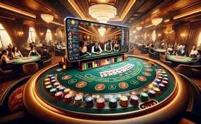 Antarmuka aplikasi mobile zeustoto menampilkan permainan slot dan live casino